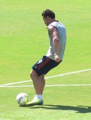 Fluminense - Fred  treino de finalização (Foto: Richard Souza)