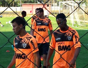 ROnaldinho gaucho marcos rocha Treino Atlético-MG em Barinas (Foto: Leonardo Simonini)