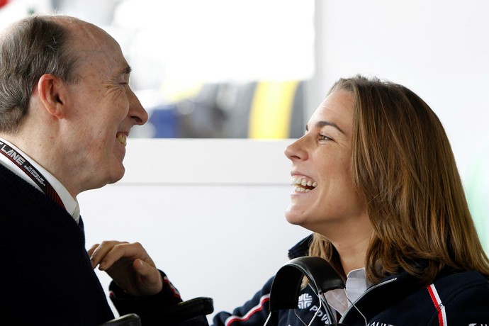 Claire Williams, filha de Sir Frank Williams e vice-chefe da equipe (Foto: Divulgação)