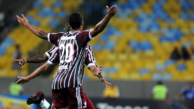 MIchael fluminense gol flamengo (Foto: André Durão / Globoesporte.com)