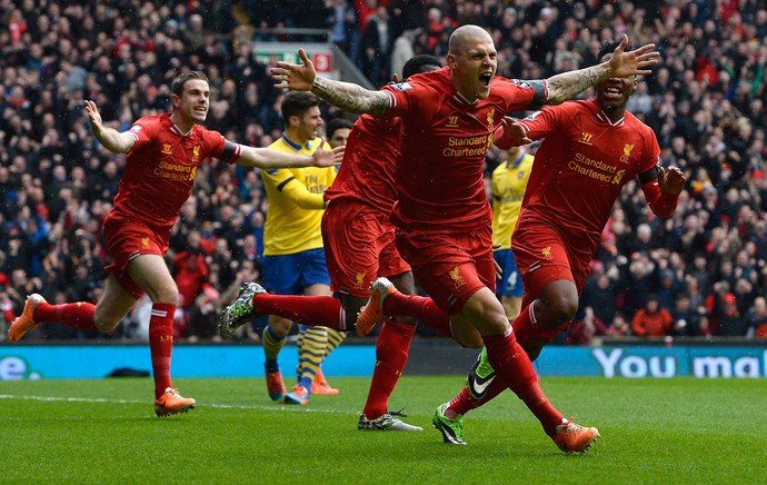 Skrtel LIVERPOOL X ARSENAL (Foto: Reuters)