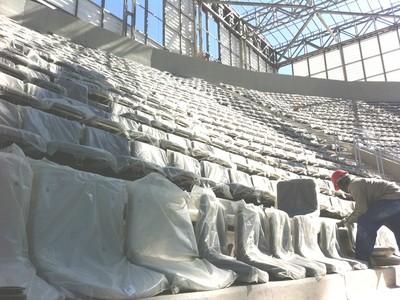 cadeiras arena da baixada (Foto: Divulgação/Kango Brasil)