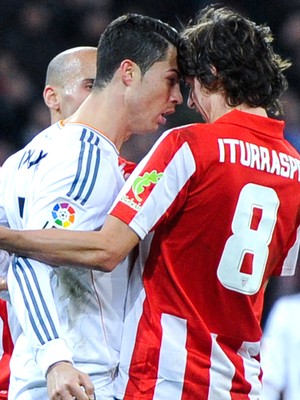 cristiano ronaldo expulso real madrid x atletico BILBAO   (Foto: Getty Images)