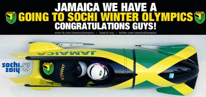 Jamaica Bobsled Sochi (Foto: Facebook)