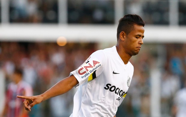 Geuvânio gol santos x Botafogo-SP (Foto: Luis Fernando Menezes / Ag. Estado)