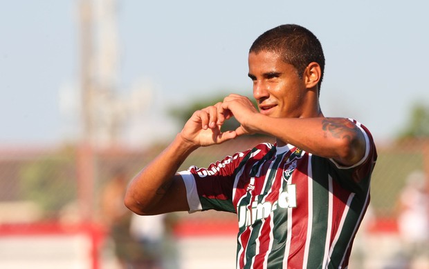 Michael gol Fluminense (Foto: Photocâmera)