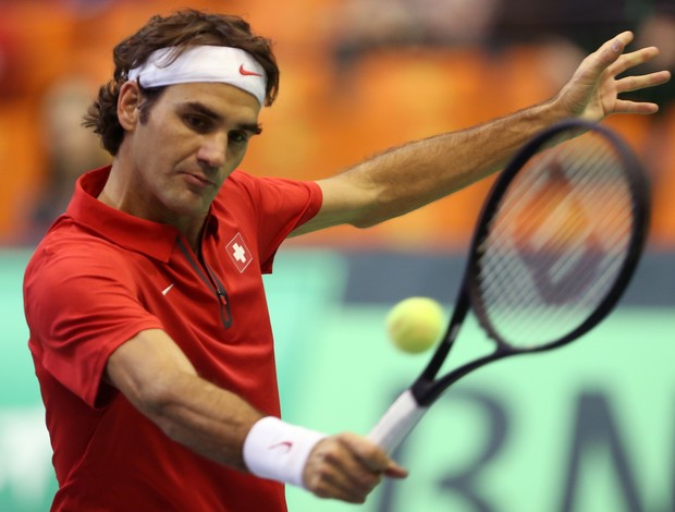 tênis roger federer suíça sérvia copa davis (Foto: Getty Images)