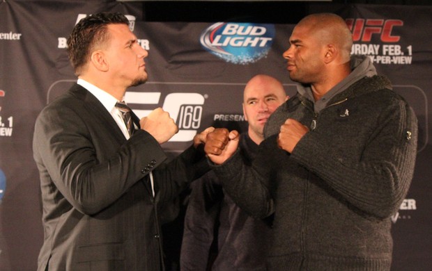 MMA - UFC encaradas Media Day -  Frank Mir e Alistair Overeem (Foto: Evelyn Rodrigues)