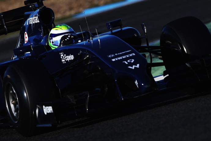 Felipe Massa estreia na Williams em Jerez de la Frontera (Foto: Getty Images)