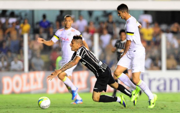 Santos x Corinthians - Guerrero (Foto: Marcos Ribolli)