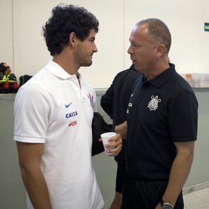 Alexandre Pato Mano Menezes (Foto: Daniel Augusto Jr/Ag. Corinthians)