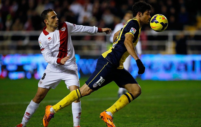 Diego Costa Atlético de madrid Rayo Valecano (Foto: Agência AFP)