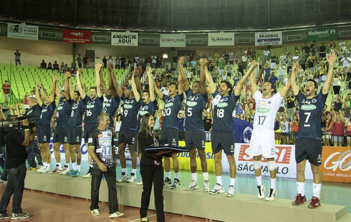 Volei - Copa Brasil de Voleibol - Sesi x Cruzeiro - Cruzeiro Campeão (Foto: Ivan Amorin)