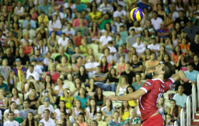 Volei - Copa Brasil de Voleibol - Sesi x Cruzeiro - Lucão (Foto: Everton Amaro)