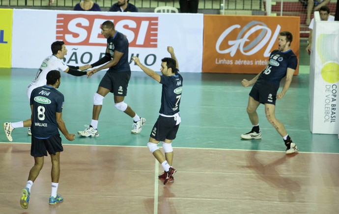 Volei - Copa Brasil de Voleibol - Sesi x Cruzeiro - Cruzeiro Campeão (Foto: Ivan Amorin)