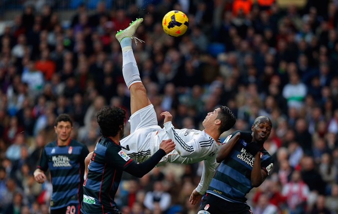 Cristiano Ronaldo, Real Madrid x Granada (Foto: Reuters)