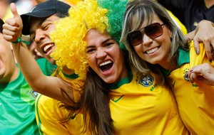 gatas torcida copa das confederações brasil (Foto: Agência Reuters)