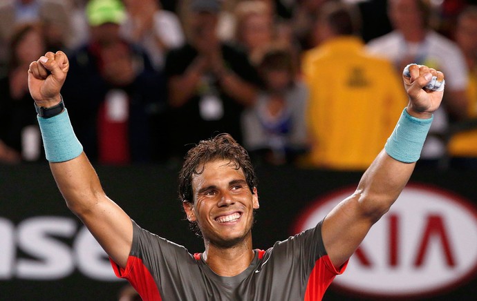 roger federer x rafael nadal aberto da australia (Foto: Reuters)