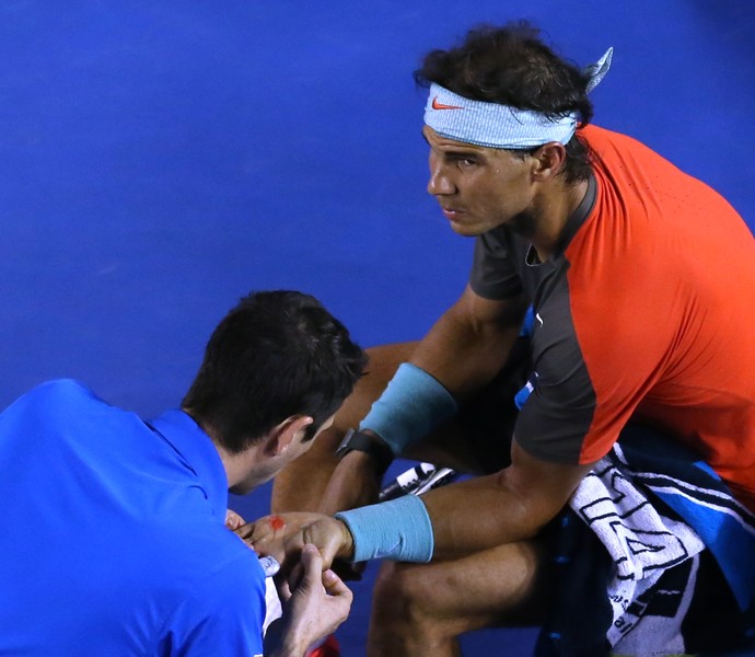 tênis rafael nadal roger federer aberto da austrália (Foto: AP)