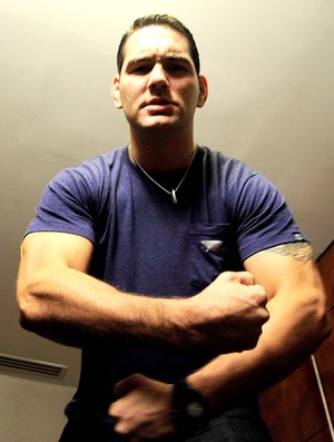 Chris Weidman tour UFC (Foto: Marcos Ribolli / Globoesporte.com)