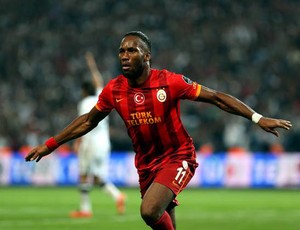 Drogba galatasaray gol besiktas (Foto: Reprodução / Facebook)