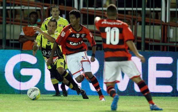 Gabriel, Volta Redonda x Flamengo (Foto: Ernesto Carriço/Agência Estado)