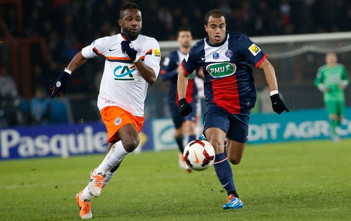 Lucas PSG x Siaka Tiene  (Foto: AFP)