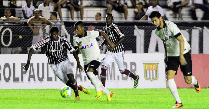 Corinthians x Fluminense Copinha (Foto: Marcos Ribolli / Globoesporte.com)