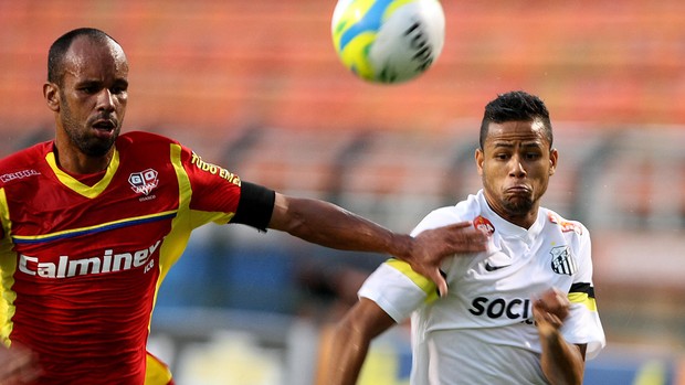 Geovanio do Santos, Audax-SP x Santos (Foto: Lucas Baptista/Futura Press)