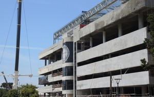 ARENA DA BAIXADA  -  CURITIBA -  FACHADA (Foto: Leandro Canônico)