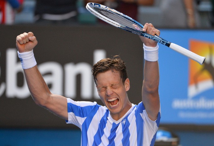 Tomas Berdych Aberto da Austrália (Foto: AFP)