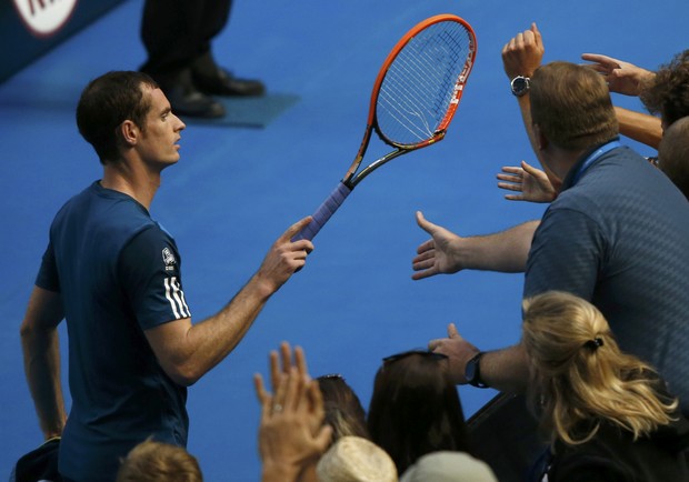 Andy Murray supera francês e segue na disputa do primeiro grand slam do ano (Foto: Reuters)