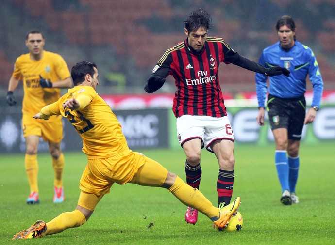 Kaka Milan x Verona (Foto: EFE)