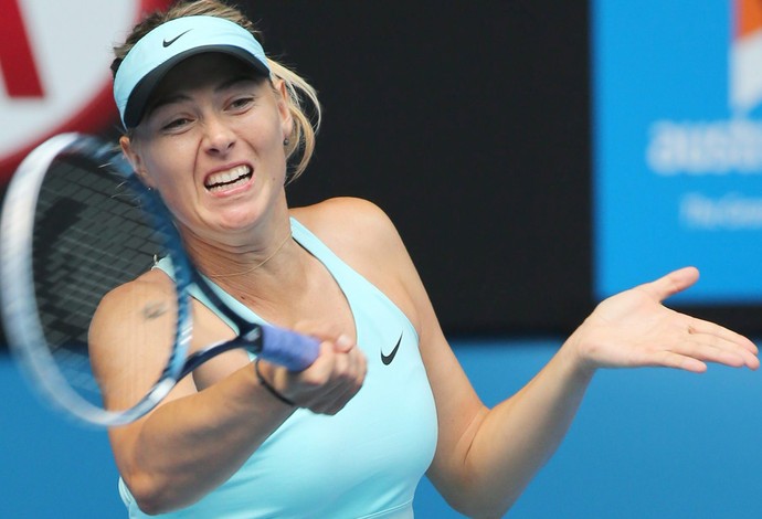 Maria Sharapova x Alize Cornet tênis Australian Open (Foto: EFE)