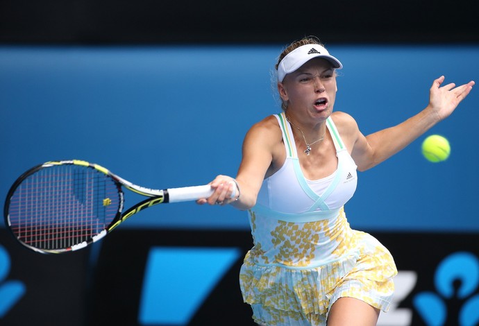 Caroline Wozniacki Garbine Muguruza Aberto da Austrália (Foto: Getty Images)