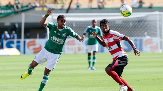 Wesley e Thiago Palmeiras x Linense (Foto: Leandro Martins / Futura Press)