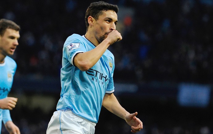 navas Manchester City x Cardiff City (Foto: AFP)