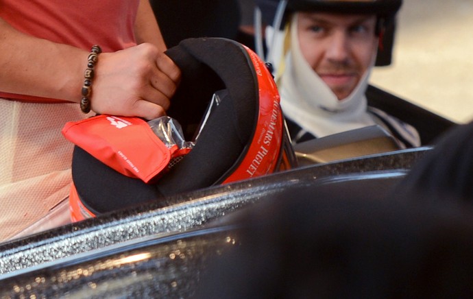 schumacher 2013 alemanha formula 1 pulseira (Foto: AFP)