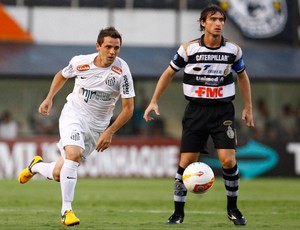 Montillo, Santos x XV de Piracicaba (Foto: Ricardo Saibun/Agência Estado)