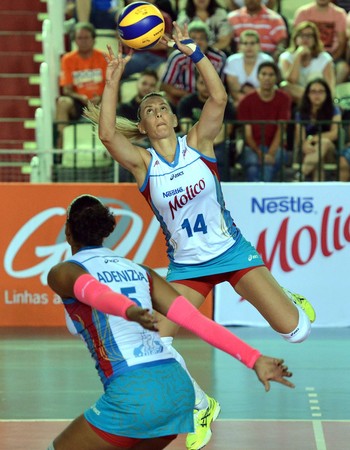 Fabiola foi destaque na classificação do Osasco diante do Campinas (Foto: João Pires/FotoJump/Divulgação)