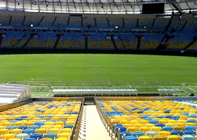 estádio Maracanã (Foto: GloboEsporte.com)