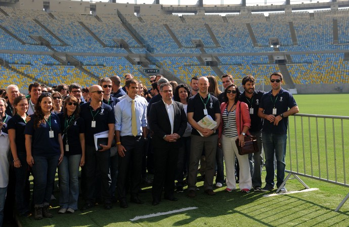 fifa visita maracanã (Foto: André Durão)