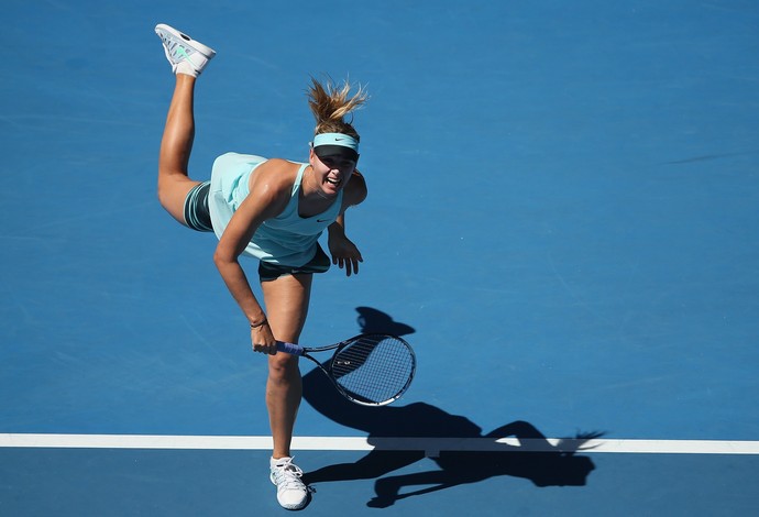 Maria Sharapova Karin Knapp Aberto da Austrália (Foto: Getty Images)