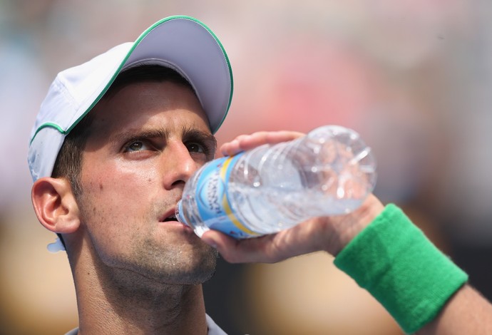 Novak Djokovic Leonardo Mayer Aberto da Austrália (Foto: Getty Images)