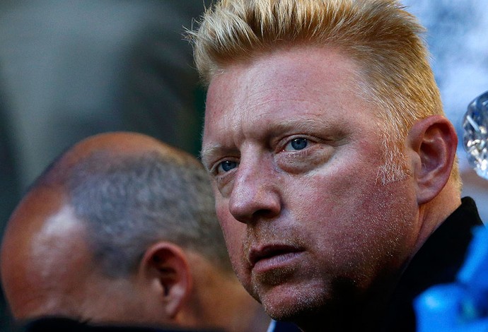 tênis treinador Boris Becker djokovic australian open (Foto: Agência Getty Images)