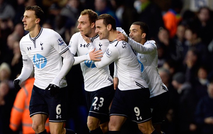 eriksen tottenham gol Crystal palace (Foto: Agência Reuters)