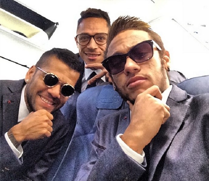 Neymar viagem Madri (Foto: Reprodução/Instagram)