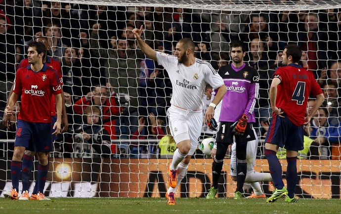 Benzema gol Real Madrid (Foto: EFE)