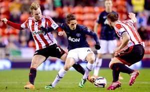 Adnan Januzaj jogo Manchester United e Sunderland (Foto: Getty Images)