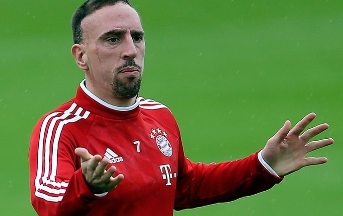 ribery bayern de munique treino (Foto: Agência Reuters)